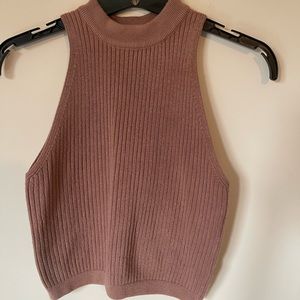 Kendall & Kylie Knit Crop Top- Size S